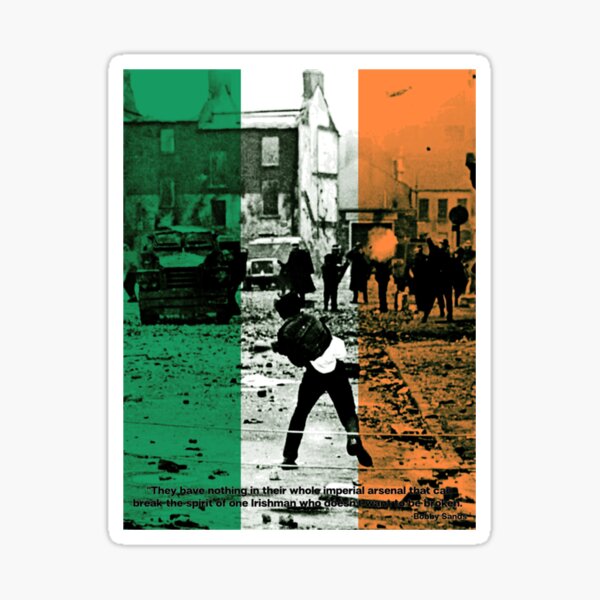 Item preview, Bobby Sands - An Irishman who doesnt want to be broken.   designed and sold by BBSportsArtR.