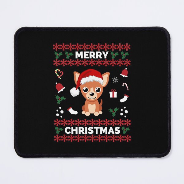 Item preview, Merry Woofmas Chihuahua Christmas Holiday - Chihuahua Funny Holiday Christmas - Chihuahua Funny Holiday Christmas Celebration designed and sold by ExploreTheStore.