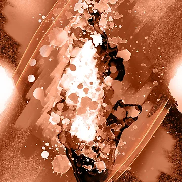 Artwork thumbnail, Caramel Rift Abstract by Lizzy Kavanagh