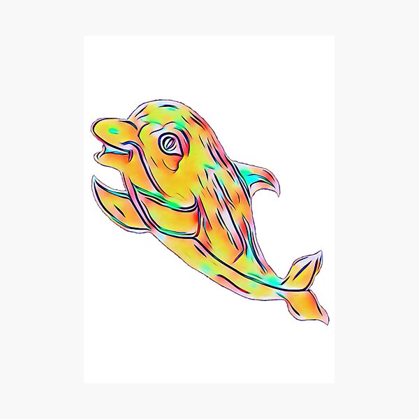 Item preview, with my respect. Dolphin  designed and sold by AssuShopB.