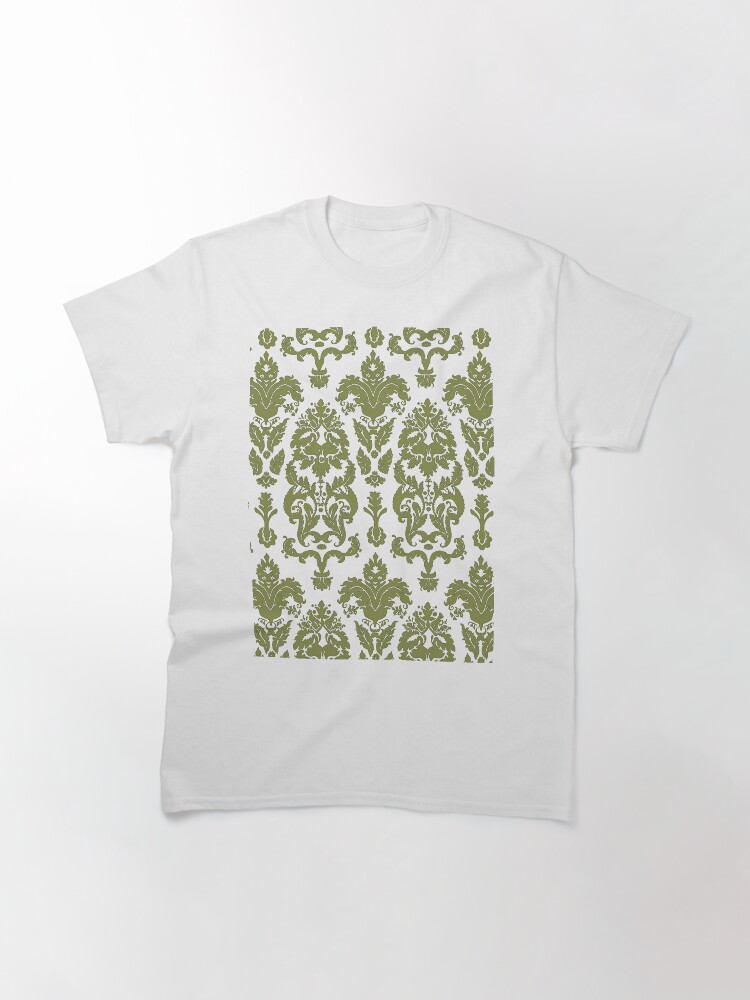 Thumbnail 3 of 7, Classic T-Shirt, The Sound of Music The Von Trapp Curtain Drapes Pattern Design designed and sold by baranskini.