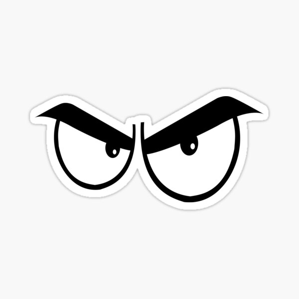 The angry eyes The angry eyes