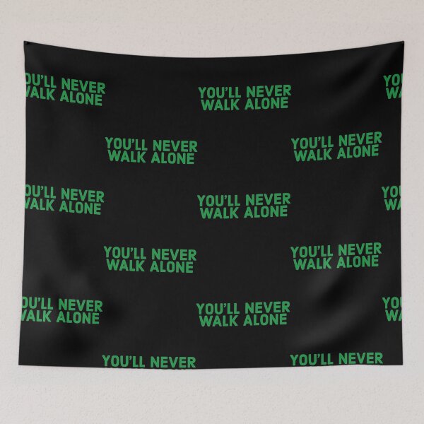 Item preview, glasgow celtic fc - you_amp_39_ll never walk alone   designed and sold by BBSportsArtR.