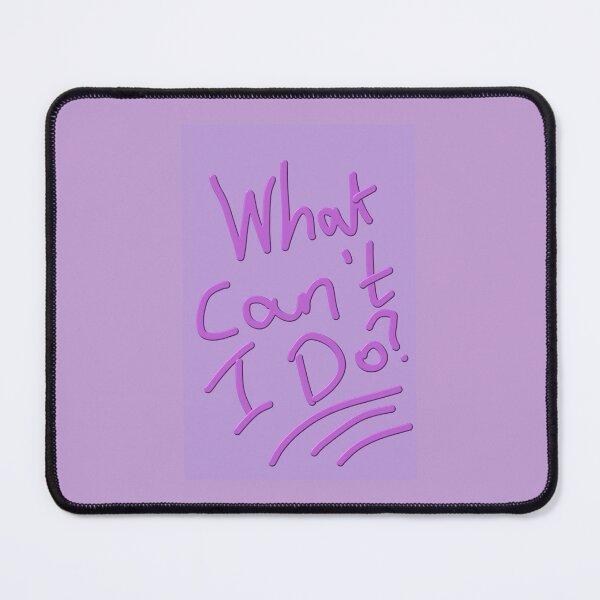 Item preview, What can't I do? (bright pink) designed and sold by ScarletPanda.