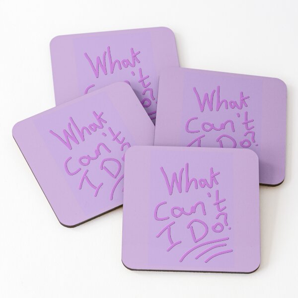 Item preview, What can't I do? (bright pink) designed and sold by ScarletPanda.