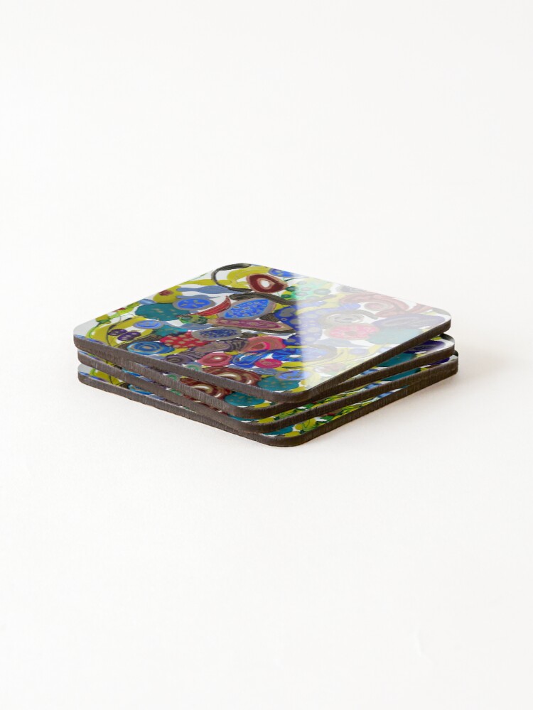 Thumbnail 4 of 5, Coasters (Set of 4), Seaside designed and sold by Rjgreenb.