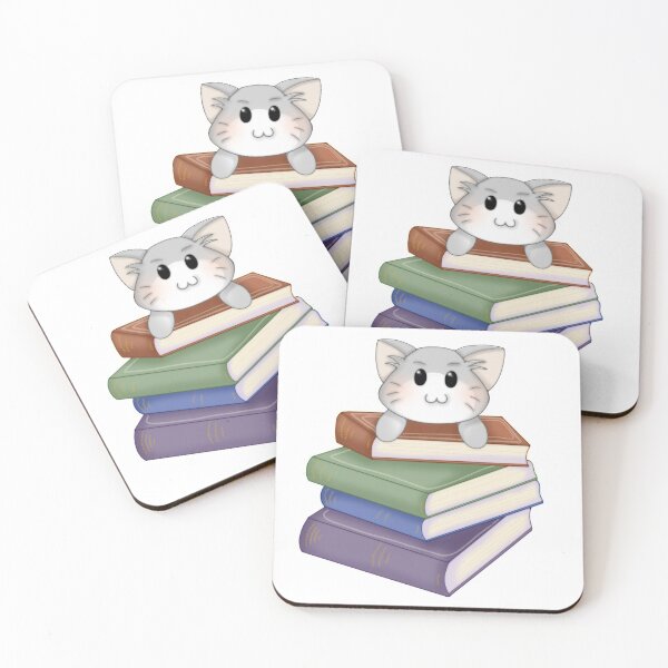 Item preview, Book Cat designed and sold by crystalhanley.