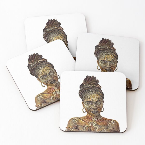 Item preview, Intricate Tribal Woman designed and sold by PlacidHinds.