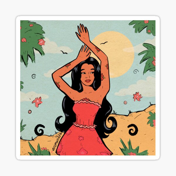 Favourite Flower Sticker