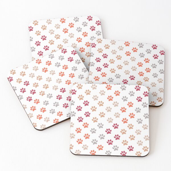 Item preview, Colorful Dog FootPrints designed and sold by spirit-of-art.