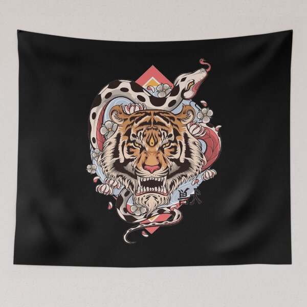Item preview, Aesthetic tiger designed and sold by Snatchedesigns.