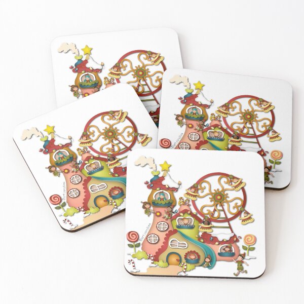 Item preview, Christmas Elf Fun House designed and sold by ArtCarollina.