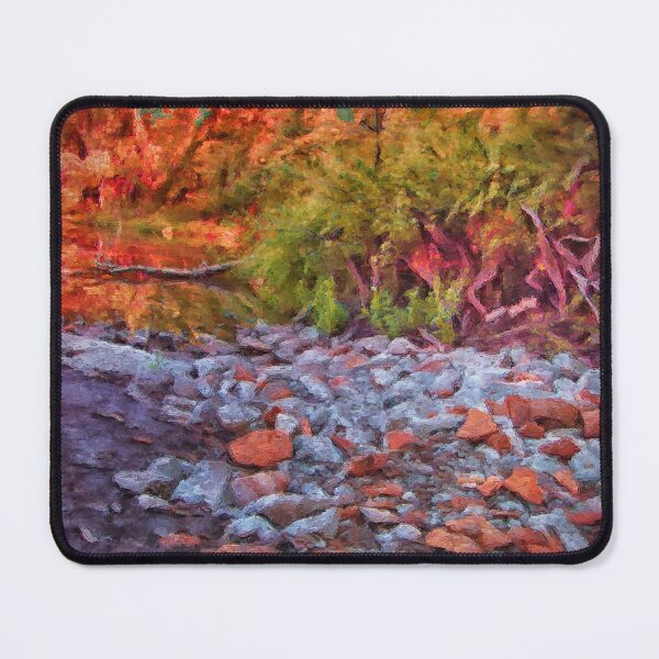 Item preview, Refuge Along The Red, Rocky Shore designed and sold by RiverDeeDesigns.
