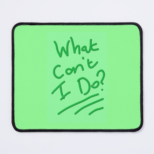 Item preview, What can't I do? (green) designed and sold by ScarletPanda.