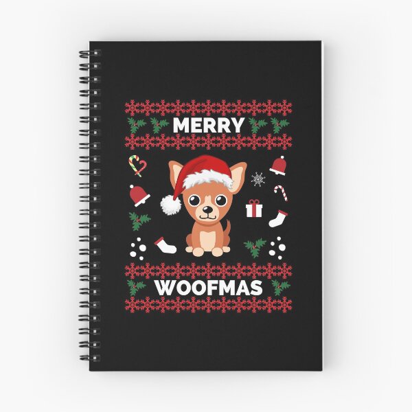 Item preview, Merry Woofmas Chihuahua Christmas Holiday - Chihuahua Funny Holiday Christmas - Chihuahua Funny Holiday Christmas Celebration designed and sold by ExploreTheStore.