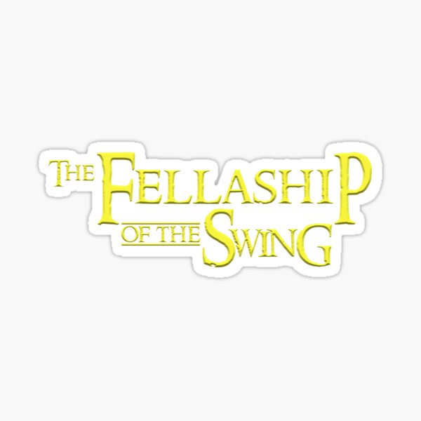Item preview, The Fellaship of the Swing designed and sold by Dennis Daniel.