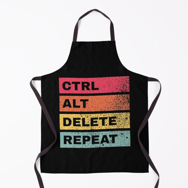 Item preview, control alt delete repeat - ctrl at delete designed and sold by GeeksUnique.