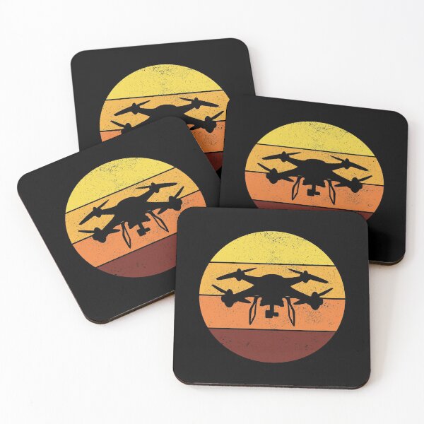 Artikelvorschau, FPV Drone Racing Quadcopters RC Pilot Vintage Retro entworfen und verkauft von TastefulTees.