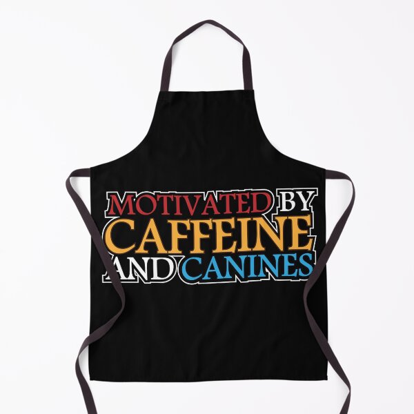 Item preview, Motivated By Caffeine And Canines: thanksgiving,wedding,event,christmas,colors,festival,wedding. designed and sold by comeonyassine21.