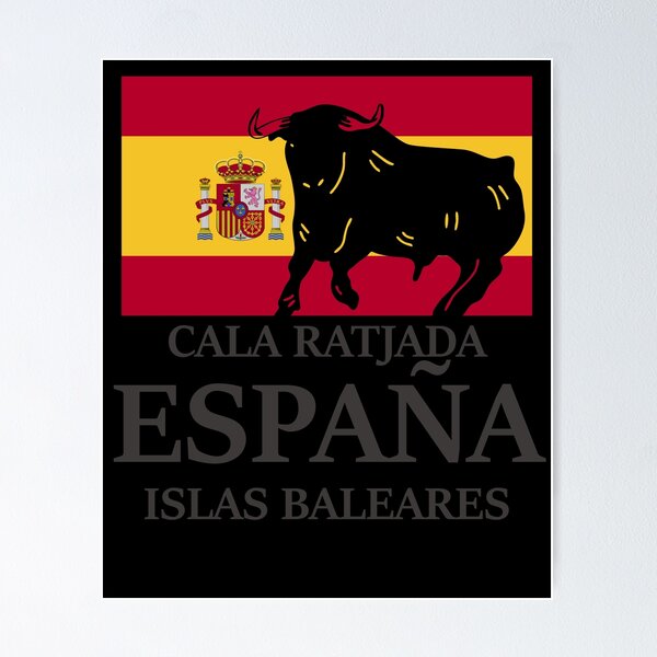 Item preview, Spain Cala Ratjada holiday bull flag designed and sold by Naohiro.