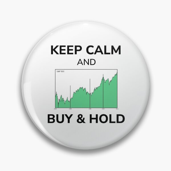 Item preview, Shares Stock Market Keep Calm Buy And Hold Chart designed and sold by CreatDifference.