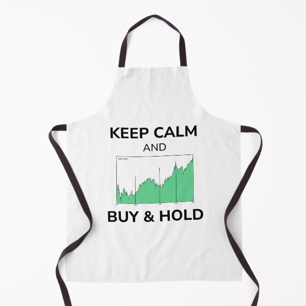 Item preview, Shares Stock Market Keep Calm Buy And Hold Chart designed and sold by CreatDifference.