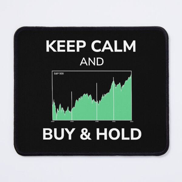 Item preview, Stock Market Shares Keep Calm Buy And Hold Chart designed and sold by CreatDifference.