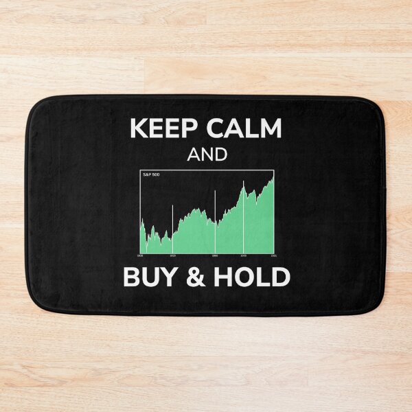 Item preview, Stock Market Shares Keep Calm Buy And Hold Chart designed and sold by CreatDifference.