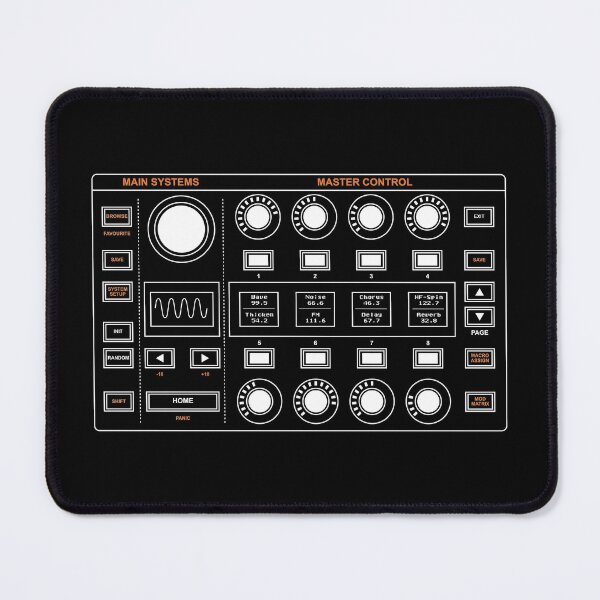 Item preview, Hydrasynth Main Systems Synthesizer Control Panel designed and sold by AtomicMalibu.
