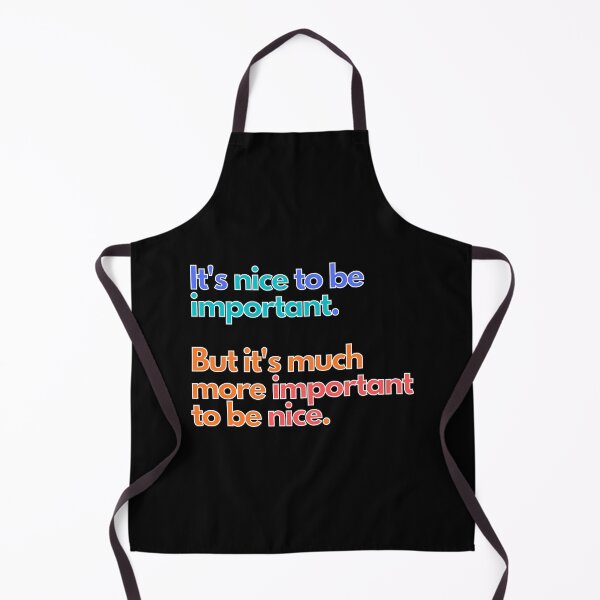 Item preview, Cool Saying Be nice Important Message designed and sold by CreatDifference.