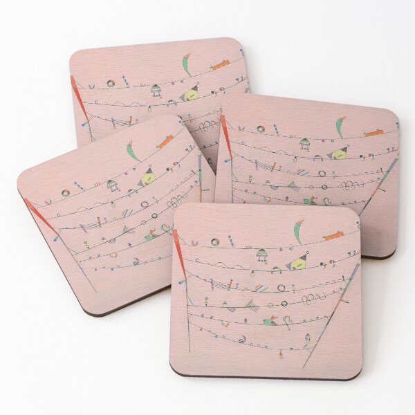 Item preview, Wassily Kandinsky "Little Accents" designed and sold by lava-girl.