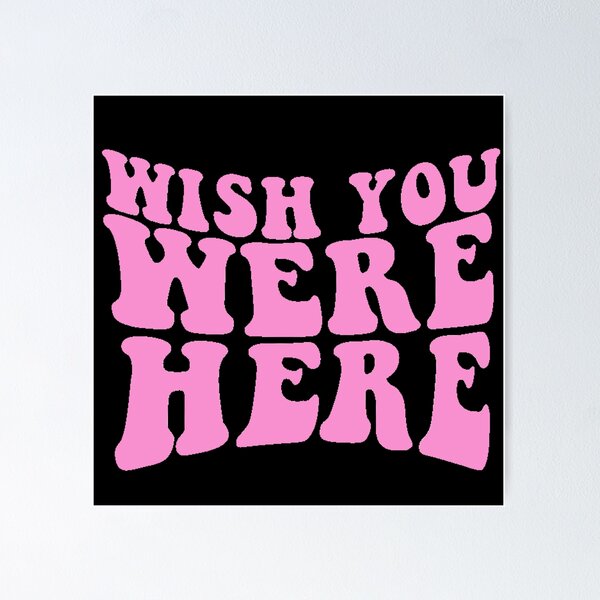 Pink Floyd Wish You Were Here Lyrics Words Quotes 8x10 or 