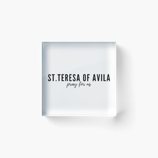 Item preview, St. Teresa of Avila pray for us designed and sold by delborg.
