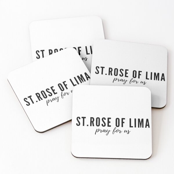Item preview, St. Rose of Lima pray for us designed and sold by delborg.