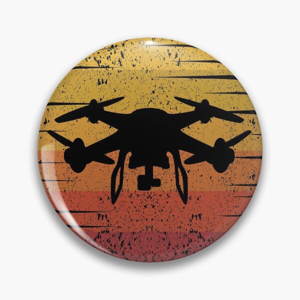 Artikelvorschau, FPV Drohne Rennen Quadrocopter RC Pilot Vintage Retro entworfen und verkauft von TastefulTees.