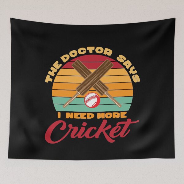 Item preview, Need More Cricket Cricketer designed and sold by MooonTees.