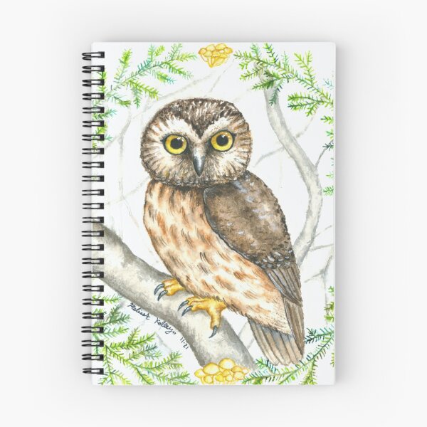 Item preview, Little Northern Saw-Whet Owl designed and sold by Kelley-Art.
