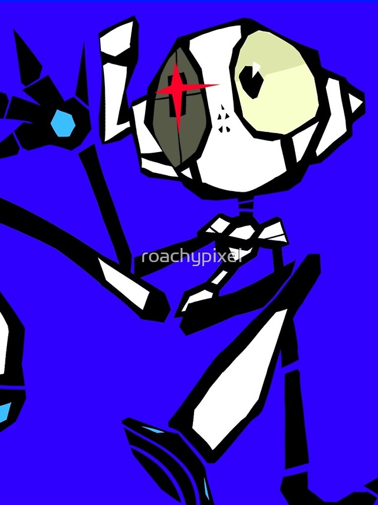 Thumbnail 5 of 5, iPhone Case, Blocky Robot designed and sold by roachypixel.
