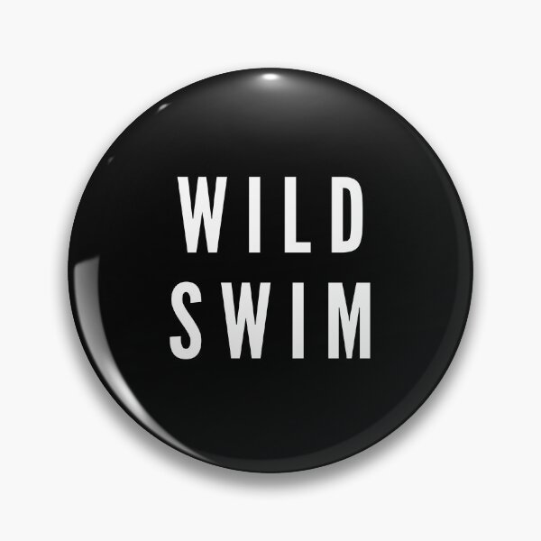 Item preview, Wild Swim Simple - White Font designed and sold by WildBerryArt.
