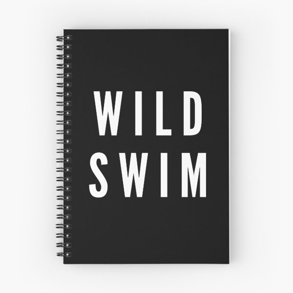 Item preview, Wild Swim Simple - White Font designed and sold by WildBerryArt.