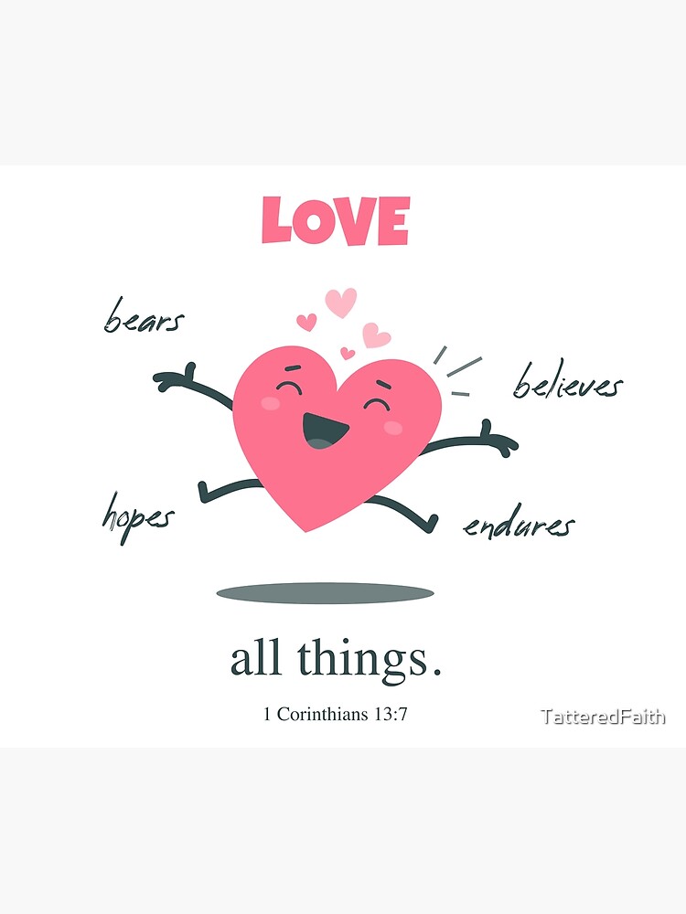 Love Bears All Things {Poster}