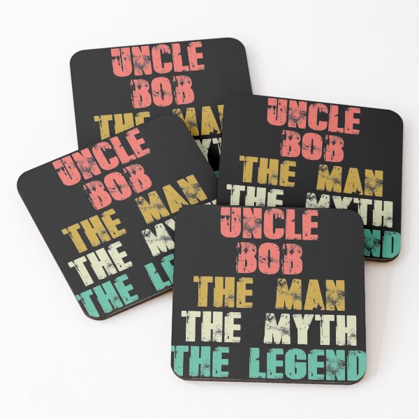 Item preview, Uncle Bob The Man The Myth The Legend designed and sold by FunnyGifty.
