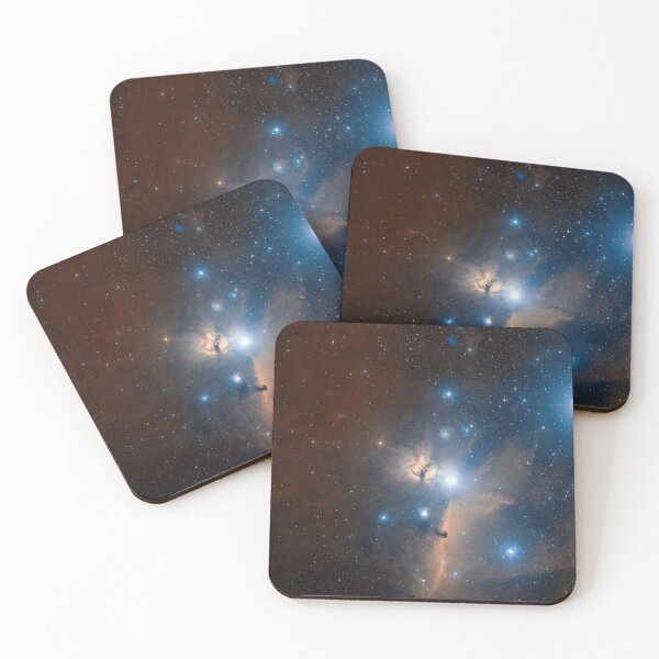 Item preview, Belt of Orion and the Flame Nebula (NGC 2024) (constellation of Orion) designed and sold by Raureif.