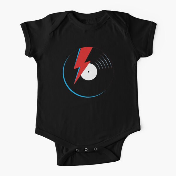 bowie ziggy Short Sleeve Baby One-Piece
