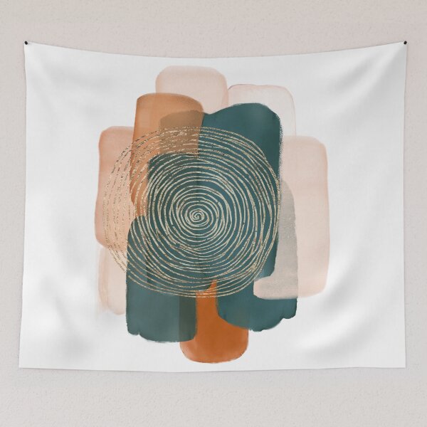 Item preview, Abstract Boho Print by Zouzounio Art designed and sold by zouzounioart.