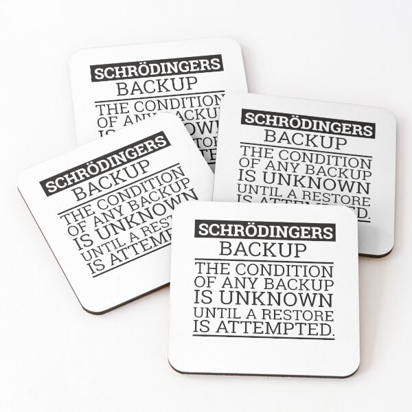 Item preview, "Schrödingers Backup | Cybersecurity" designed and sold by MPSX-Designs.
