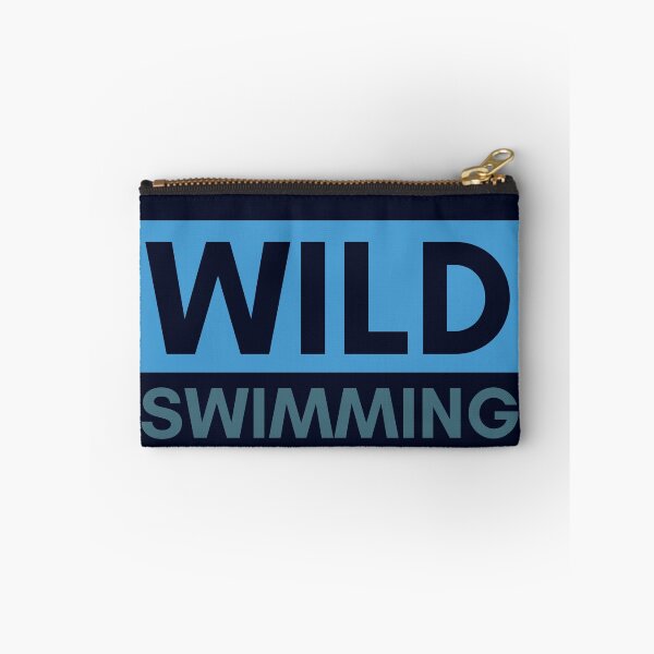 Item preview, Wild Swimming - Bold Blue design designed and sold by WildBerryArt.