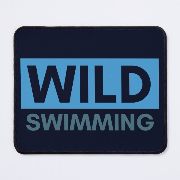 Item preview, Wild Swimming - Bold Blue design designed and sold by WildBerryArt.