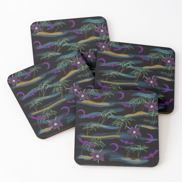 Item preview, Tropical Hellebore with Bats designed and sold by annaalicia.