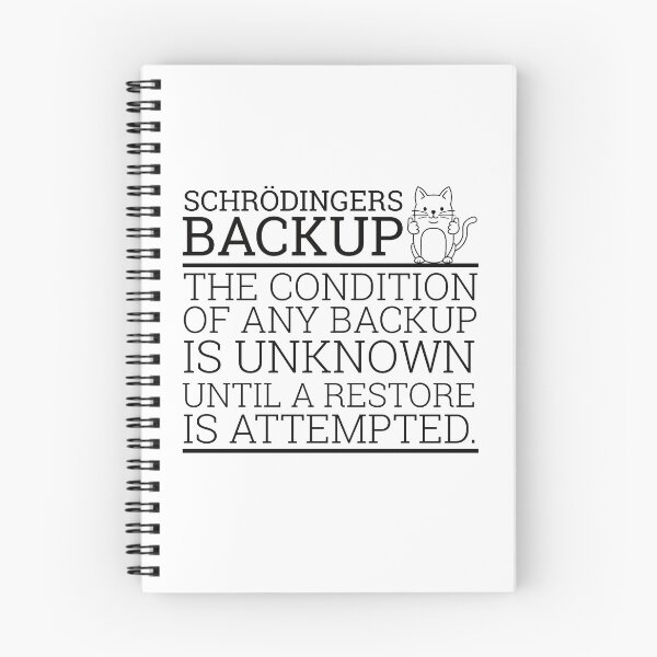 Item preview, "Schrödingers Backup | Cybersecurity" designed and sold by MPSX-Designs.